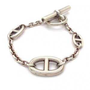 Hermes Farandole/Chaine D'Ancre Silver #310763H15B
